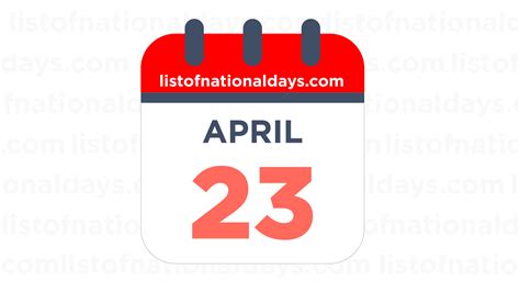 april 23rd day